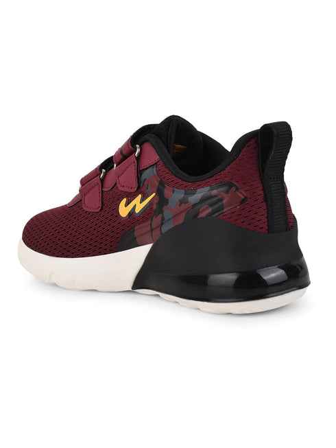 BRITE-KIDS Burgundy Kid's Casual Shoes